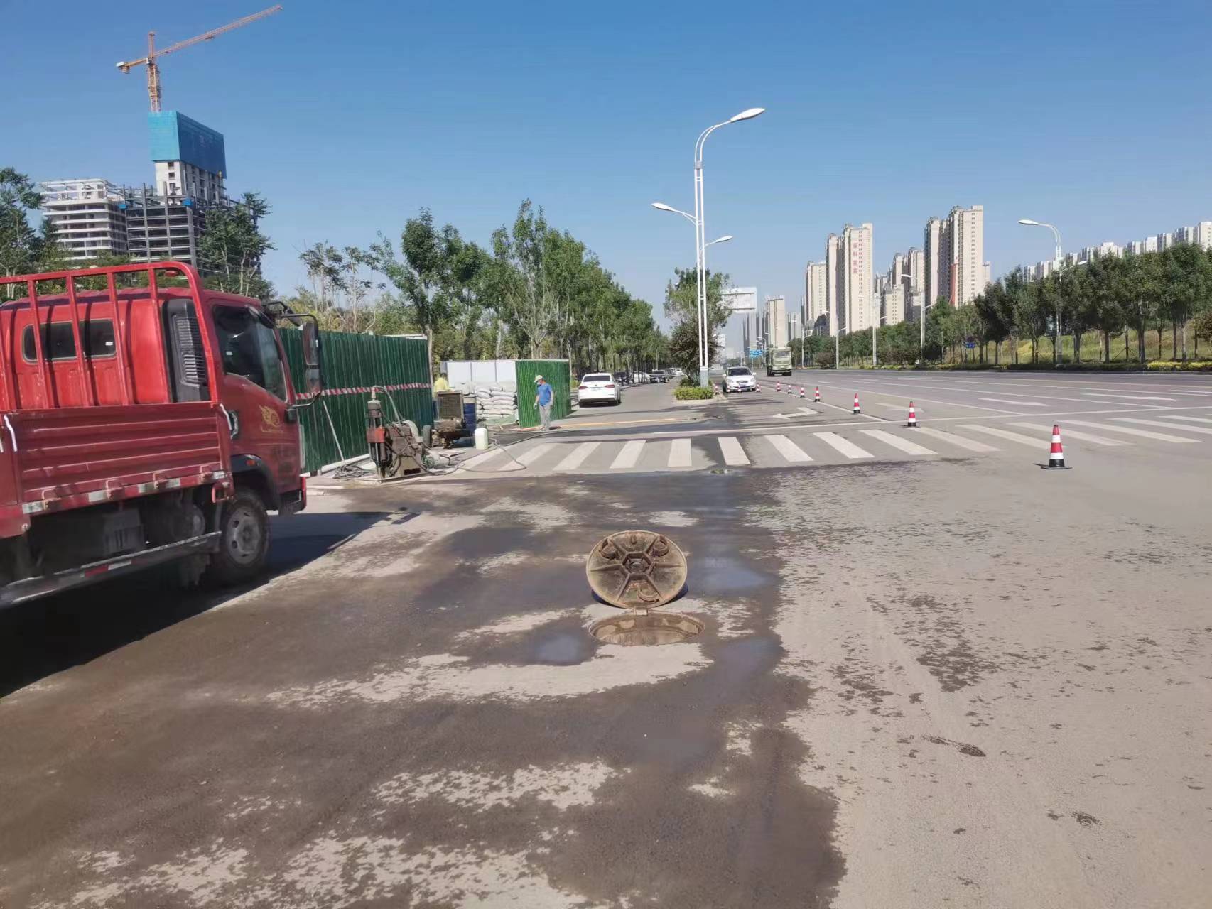 赞皇路面地基沉降注浆